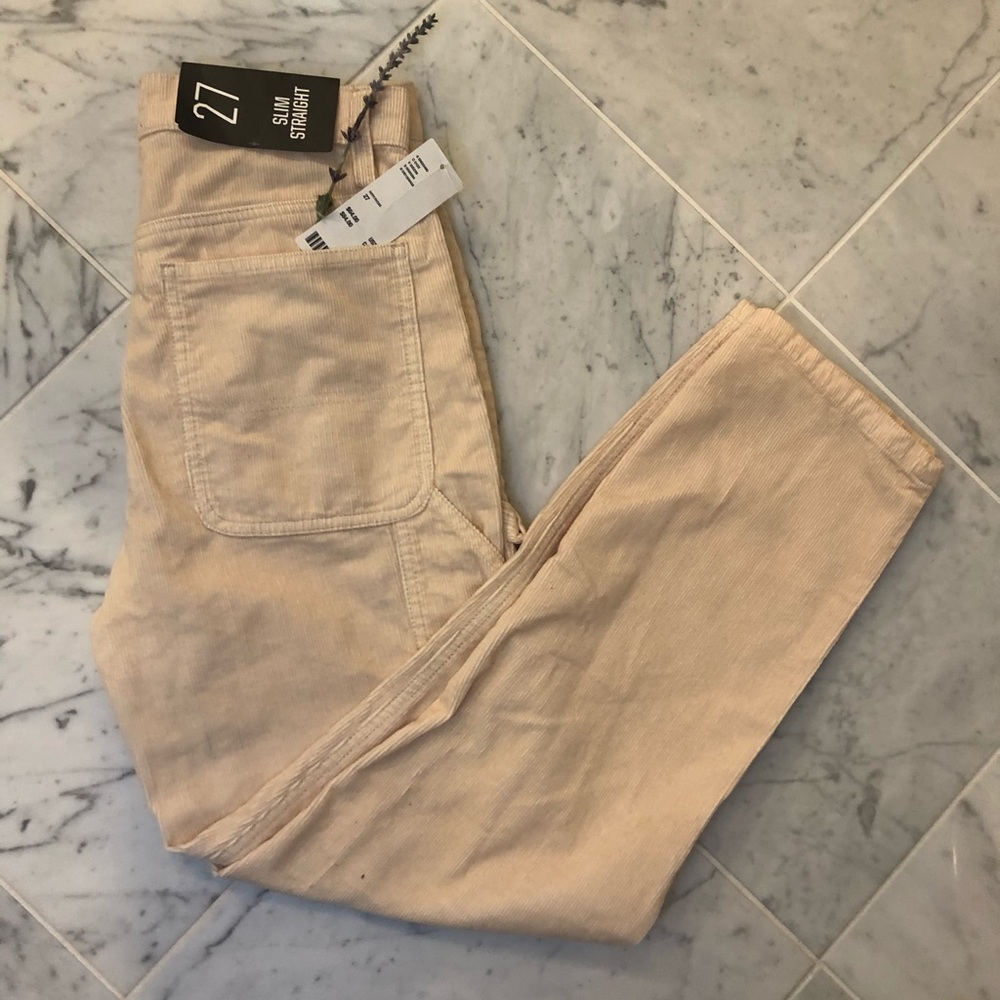 NWT Urban Outfitters high waisted slim straight